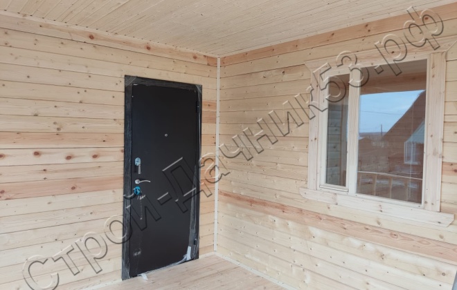 4 Брусовой дом ОД-11, 9х9м, 81М², Тульская область, Заокский район, КП «Покровское-Южное» (4)